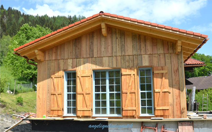 Zubau in Holzständerbauweise